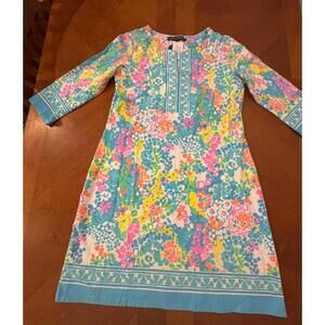 Barbara Erickson Floral Print Dress Size 20